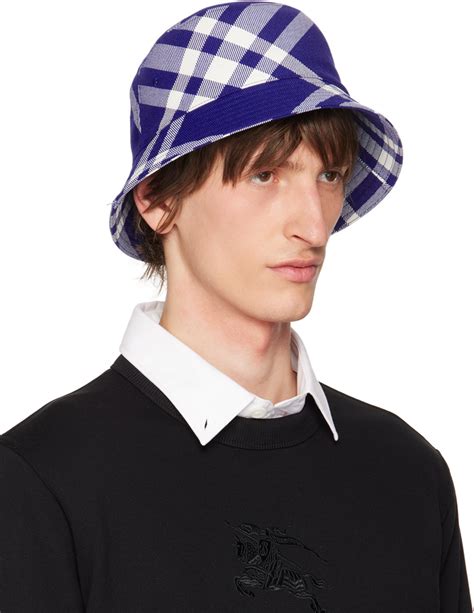 burberry check bucket hat|burberry twill bucket hat.